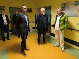 Zastávka na neurologickém oddělení Litomyšlské nemocnice