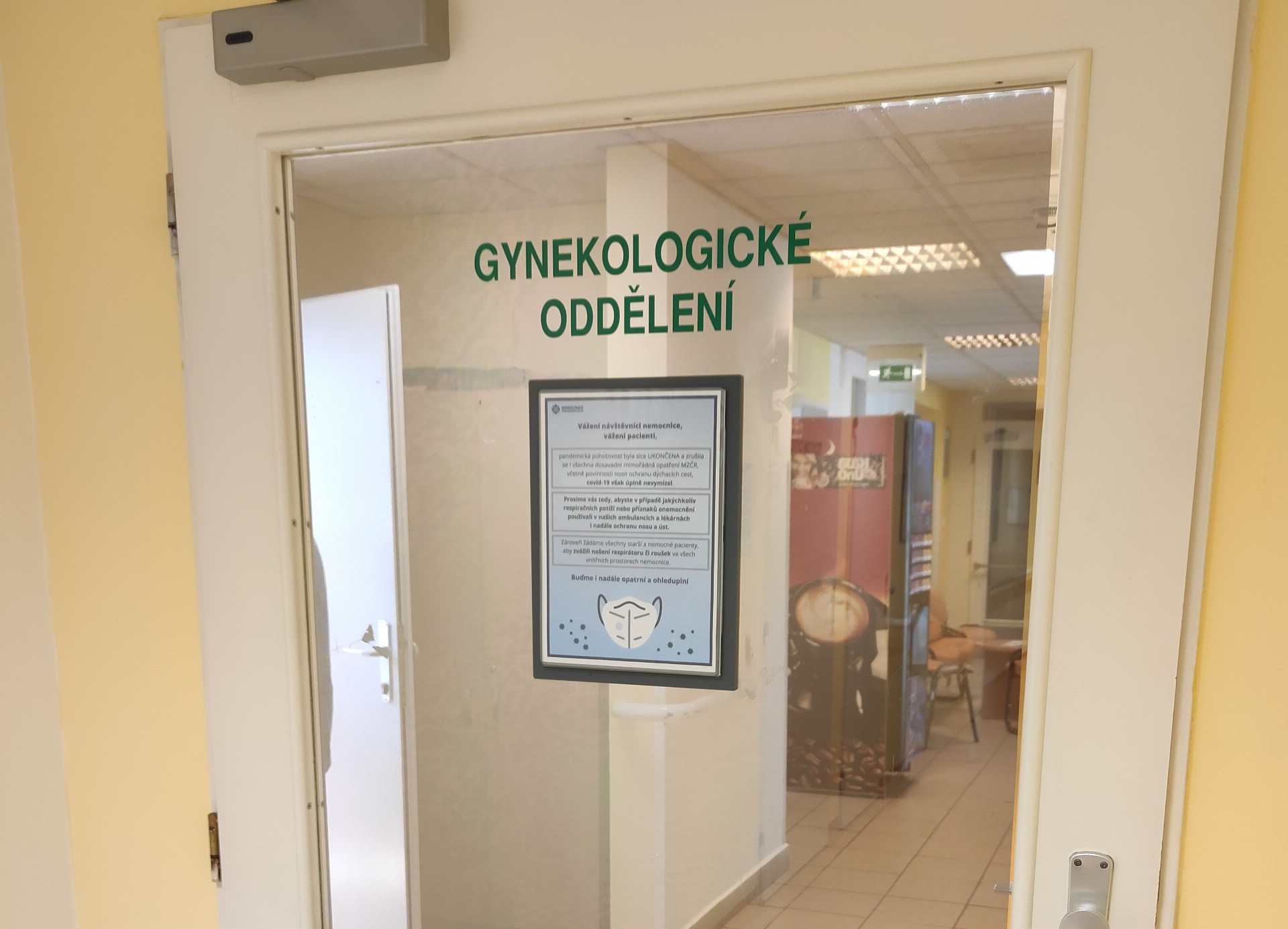 Dočasné uzavření gynekologického oddělení